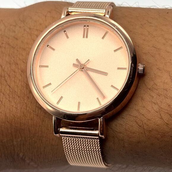 Rose Gold Watch - Picture 1 of 5
